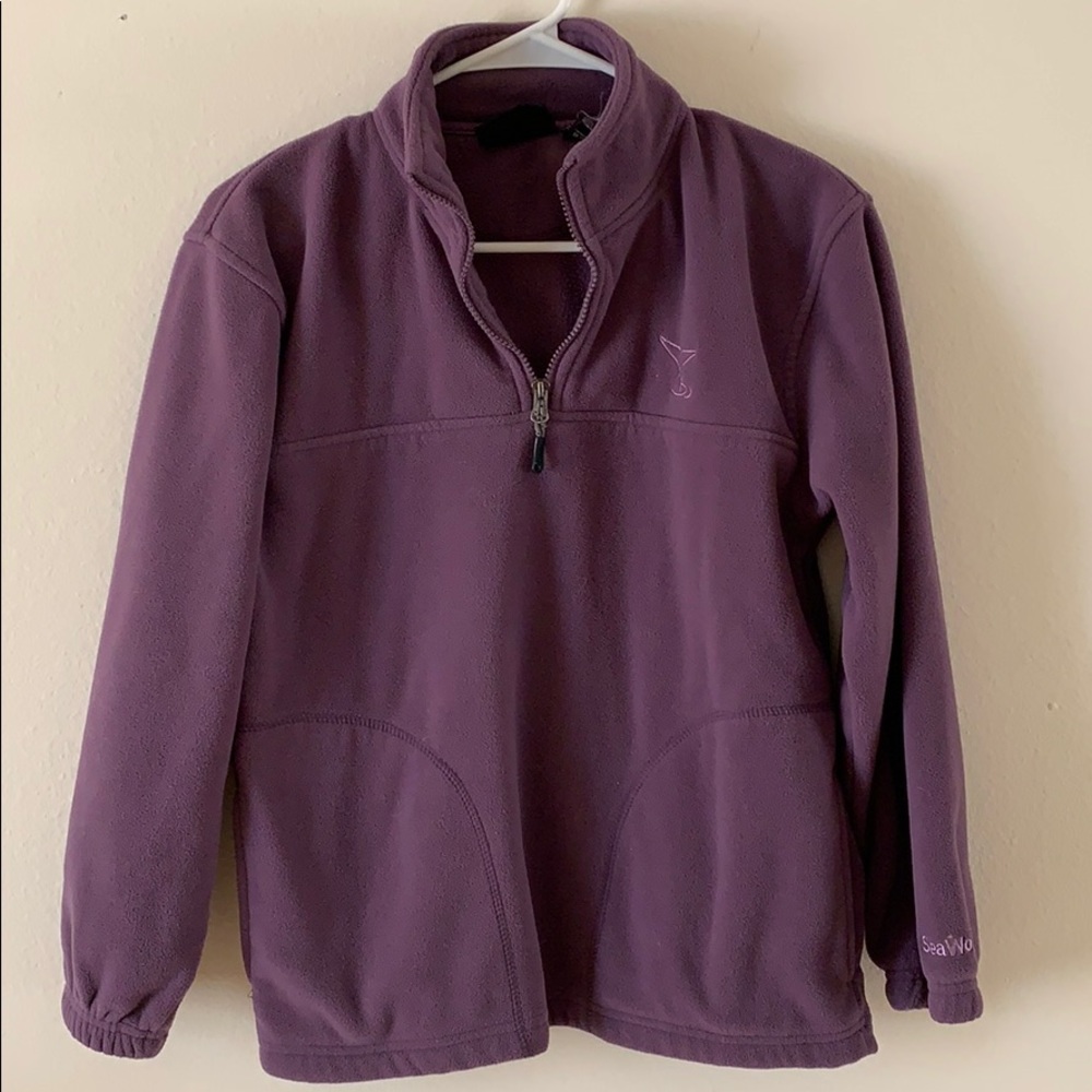 Purple Sea World sweatshirt
